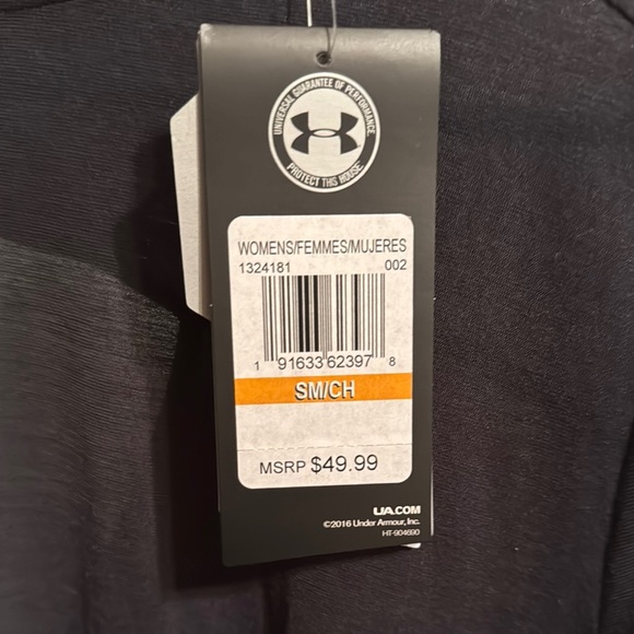 Women's Under Armour Black Long Sleeve Top - Picture 2 of 3